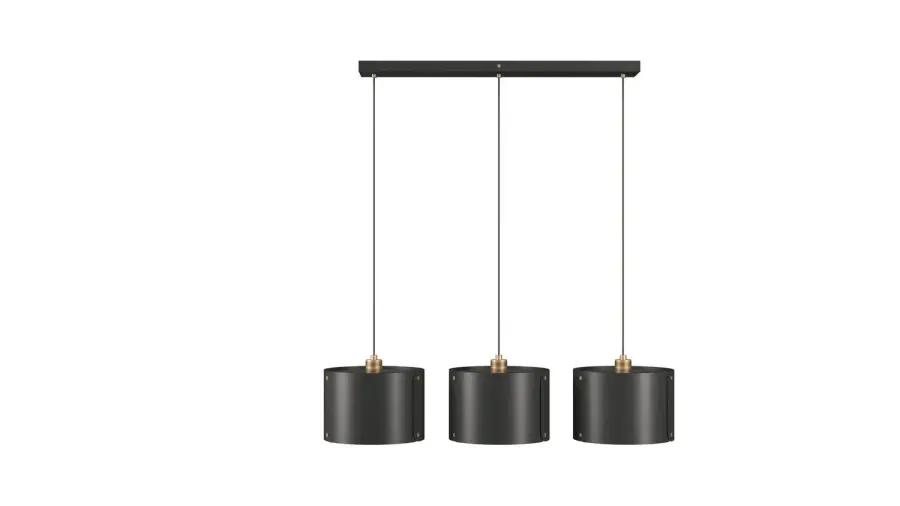 Element Three Light Pendant in Organic Grey
