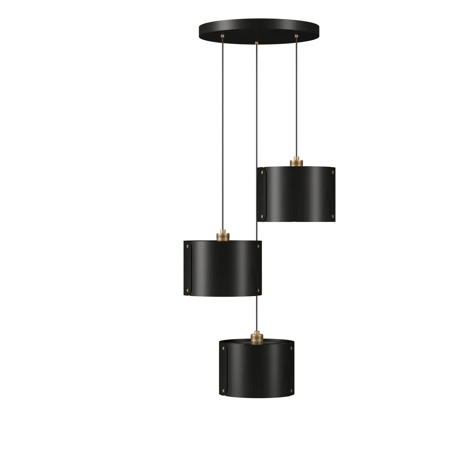 Element Three Light Pendant in Charcoal