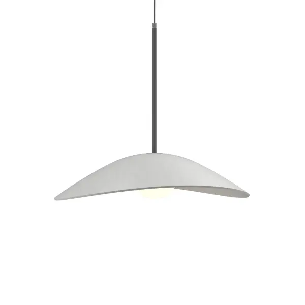 Collection: Oyster Designer: Studio Accord Finish: Organic White Width: 20.47" Height: 5.51" Length: 24.41" Weight: 13.89 lb Wire: 118" Number of Bulbs: 1 Maximum Wattage: 25.00 W Bulb Type: A19 Bulb Base: E26 Voltage: 120.00 V Material: Wood veneer, MDF Country of Origin: Brazil Safety Listing: UL Safety Rating: Damp Connection: Hard Wired Manufacturer Warranty: 5 Years