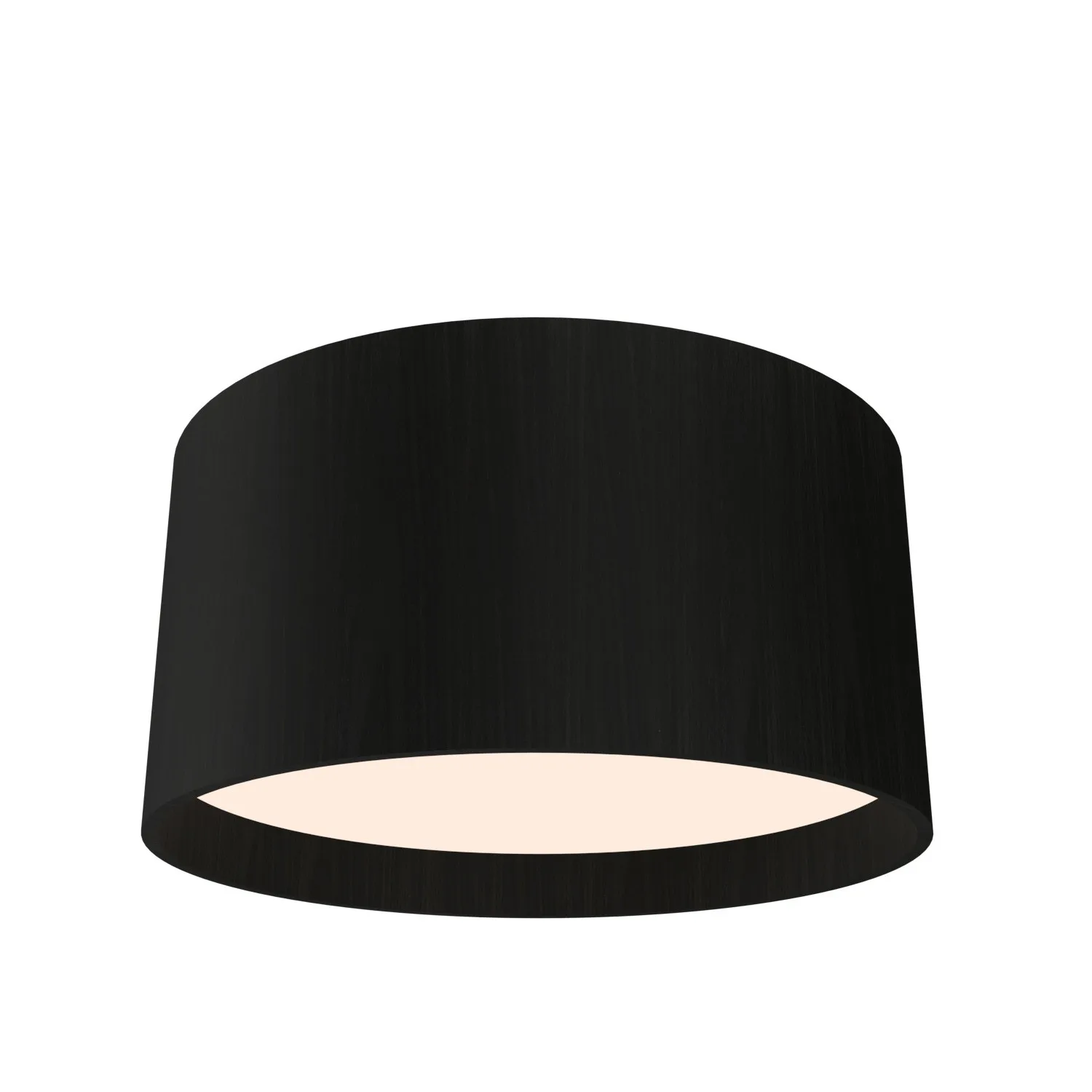 Cylindrical LED Pendant in Charcoal