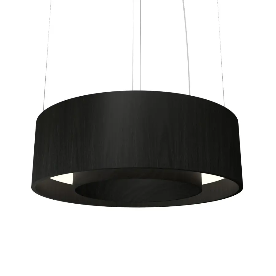 Sleek Cylindrical LED Pendant with Integrated Lighting