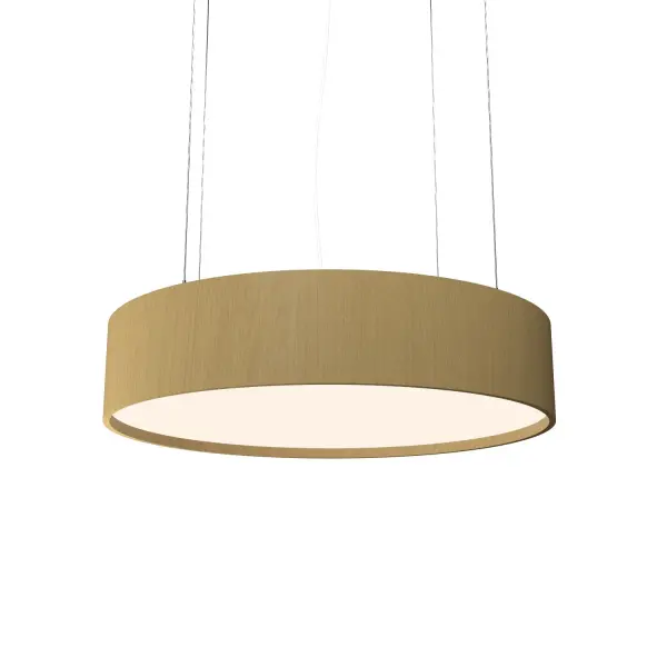 This three-light pendant combines clean cylindrical forms with a sophisticated organic gold finish, perfect for adding contemporary elegance to compact spaces. Its modest 7-inch height works beautifully over islands and tables.