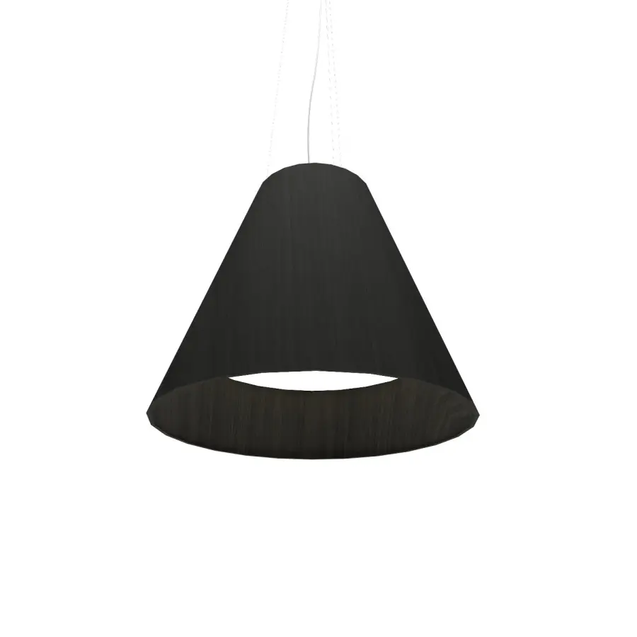 Sleek Conical LED Pendant with Integrated Lighting