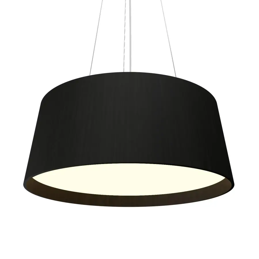 Sleek Conical LED Pendant with Integrated Lighting
