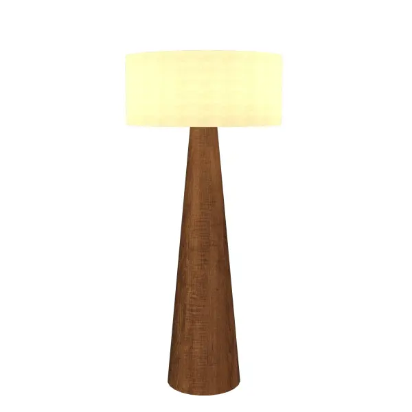 Wooden decorative luminaire with contemporary, timeless design in natural wood veneer or Italian lacquer finish. Proudly made in Brazil, combining high-end technology and the irreplaceable manual finishing. Collection: Conical Designer: Studio Accord Finish: Imbuia Width: 27.56" Height: 7.60" Weight: 31.93 lb Number of Bulbs: 1 Maximum Wattage: 25.00 W Bulb Type: A19 Bulb Base: E26 Light Source: LED CRI: 90 Voltage: 120.00 V Material: MDF, Leather Country of Origin: Brazil Safety Listing: UL Safety Rating: Damp Connection: Plug In LED Manufacturer Warranty: 5 Years Spec Sheet Instructions