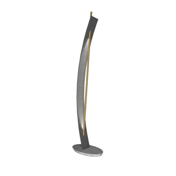 The Clean LED Floor Lamp delivers modern minimalist design with energy-efficient integrated LED technology. Its compact footprint and neutral Organic Grey finish make it versatile for residential and commercial spaces.