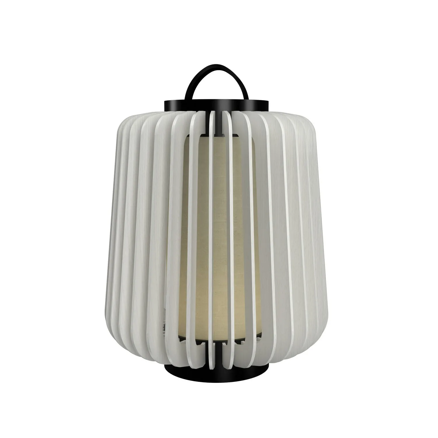 Stecche di Legno Organic White Floor Lamp