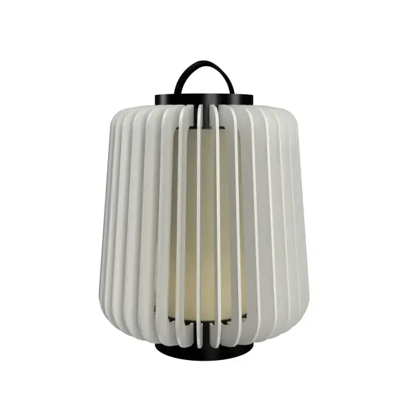Stecche di Legno Organic White Floor Lamp