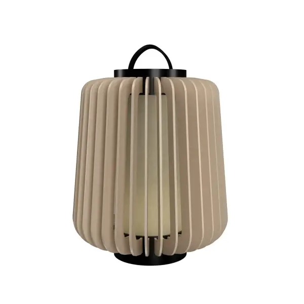 Stecche di Legno Floor Lamp in Organic Cappuccino