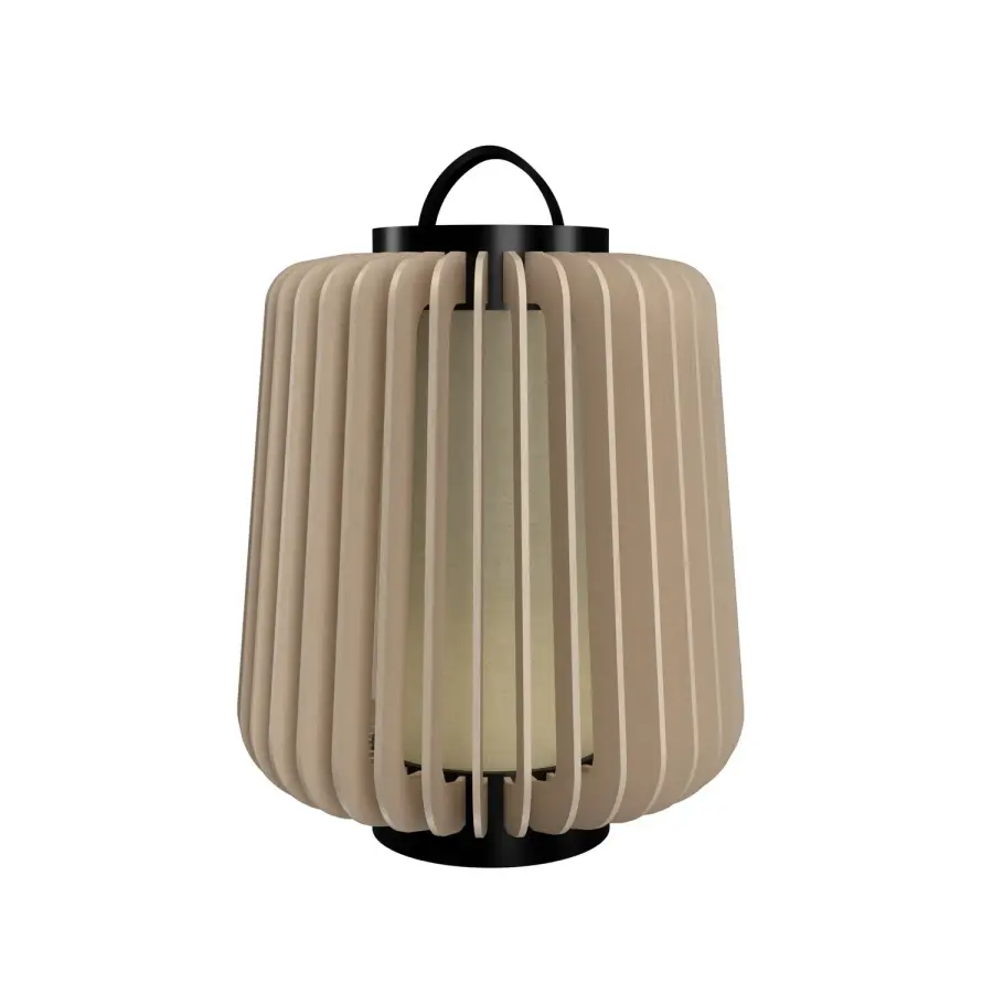 Stecche di Legno Floor Lamp in Organic Cappuccino