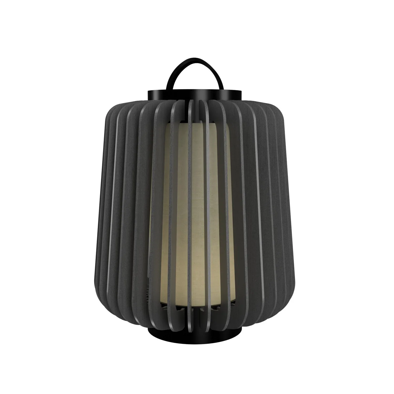 Stecche di Legno Floor Lamp in Organic Grey