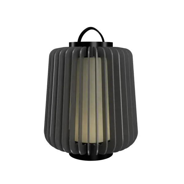 Stecche di Legno Floor Lamp in Organic Grey