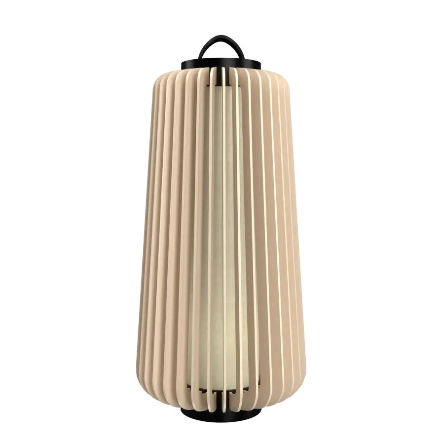 Stecche di Legno Floor Lamp in Organic Cappuccino