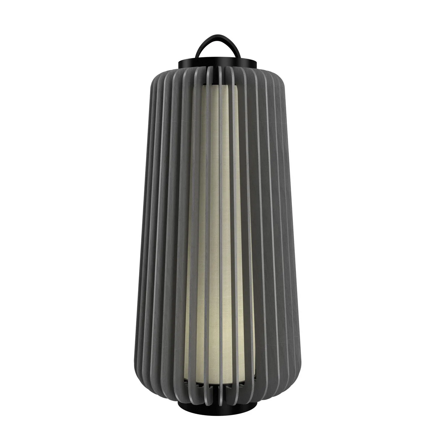Stecche di Legno Floor Lamp in Organic Grey