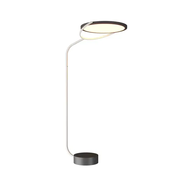 Naia LED Floor Lamp in Organic Grey