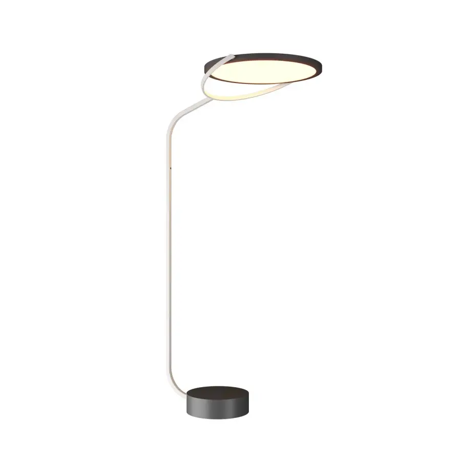 Naia LED Floor Lamp in Organic Grey