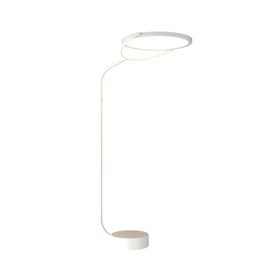 Naia LED Floor Lamp in Organic White