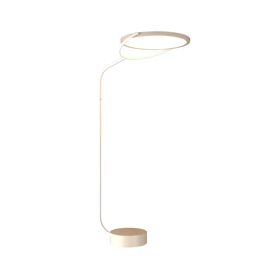 Naia LED Floor Lamp in Organic Cappuccino