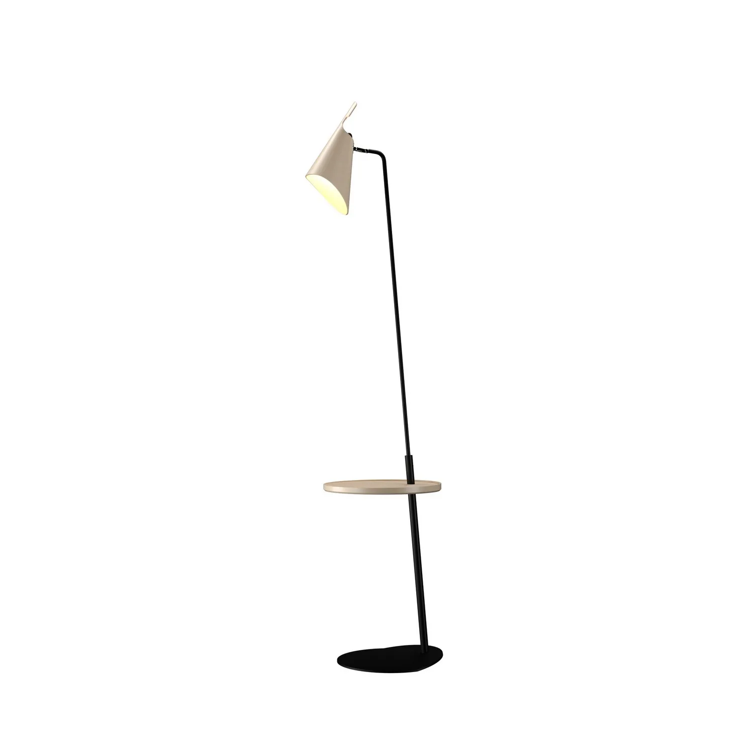 Balance Organic Cappuccino Floor Lamp