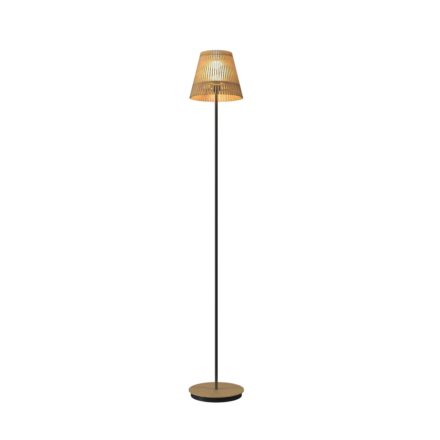 Living Hinges One Light Floor Lamp in Maple
