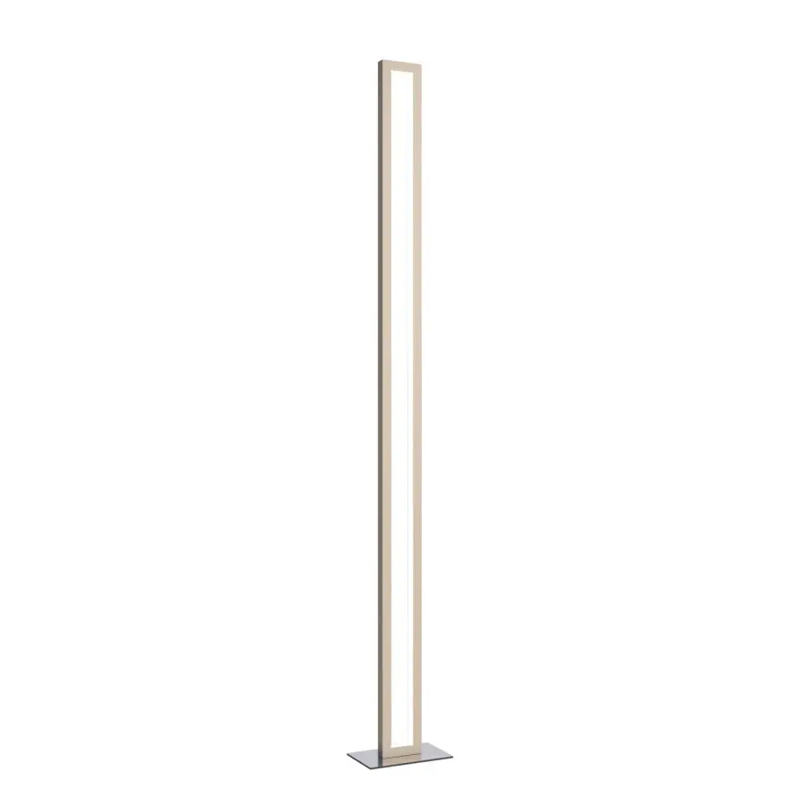 Frame LED Floor Lamp in Organic Cappuccino