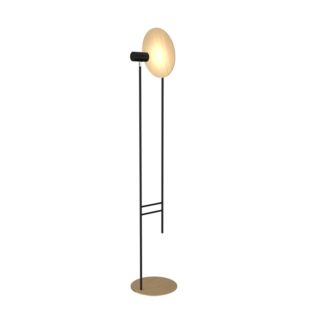 Dot Two Light Floor Lamp in Maple