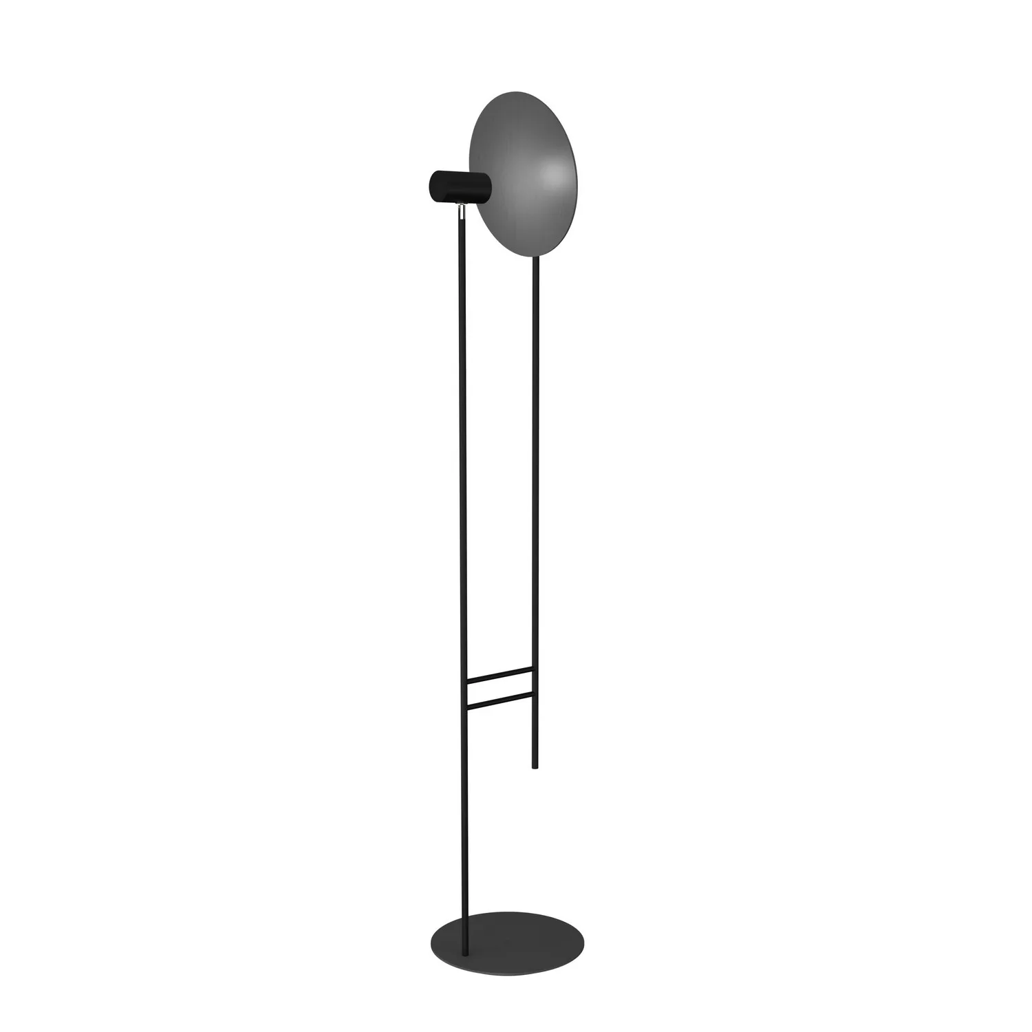 Dot Two Light Floor Lamp in Organic Grey