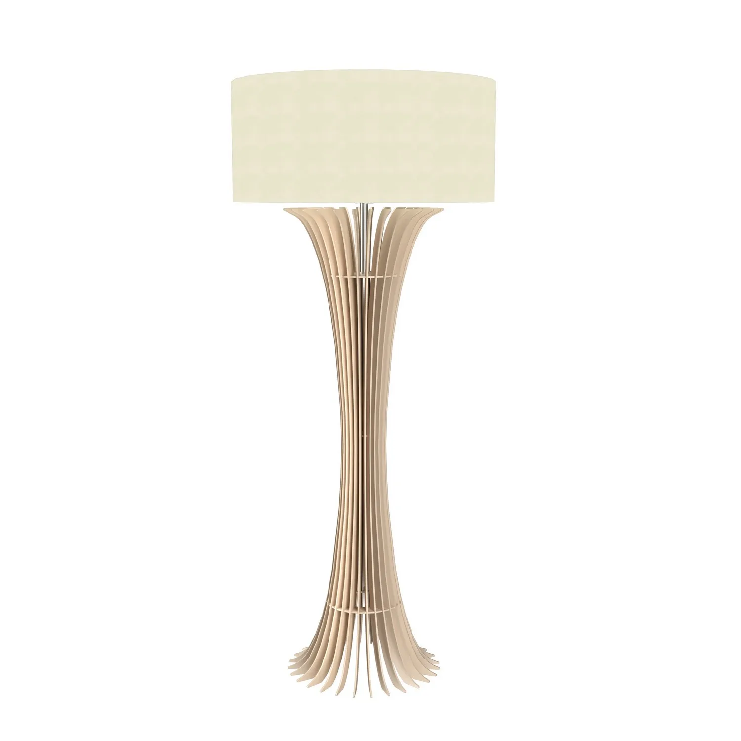 Stecche di Legno Organic Cappuccino Floor Lamp