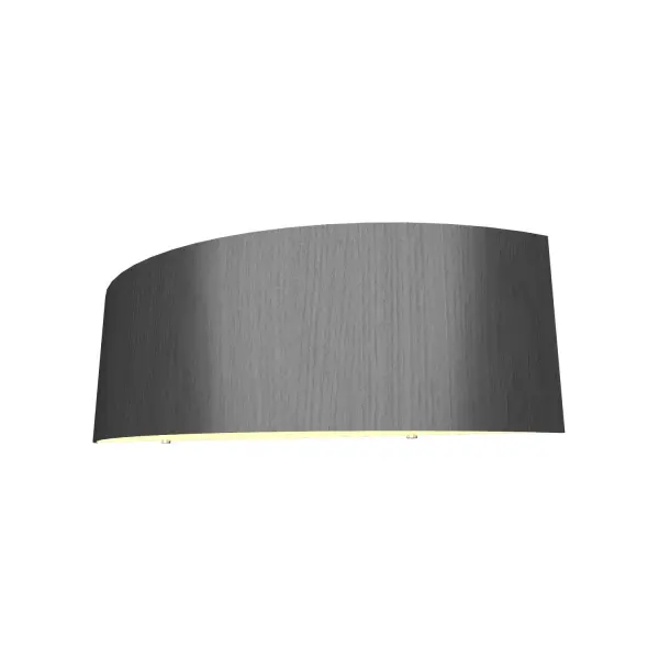 Clean Two Light Wall Lamp in Organic Grey