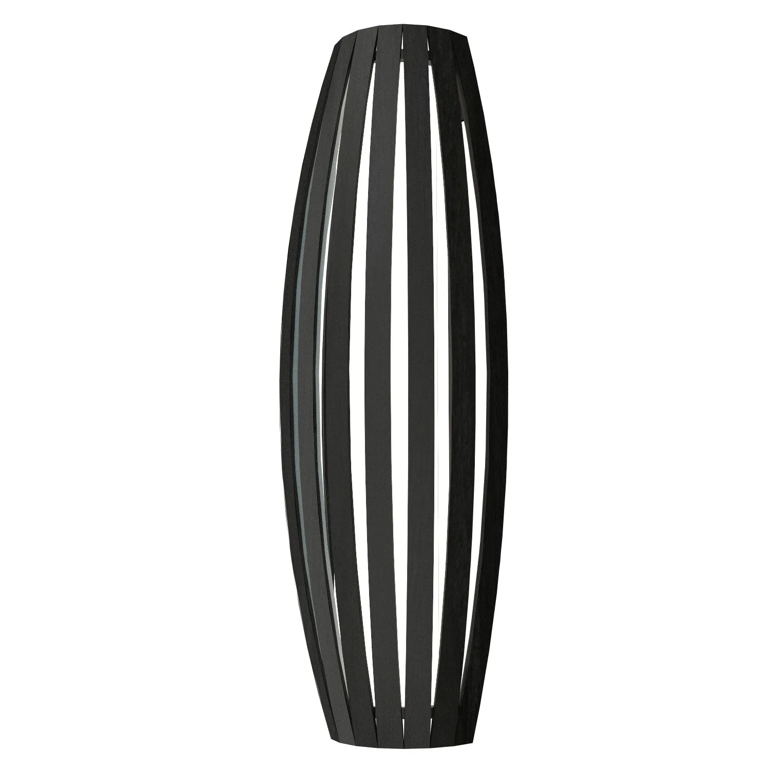 Barrel LED Wall Lamp in Charcoal