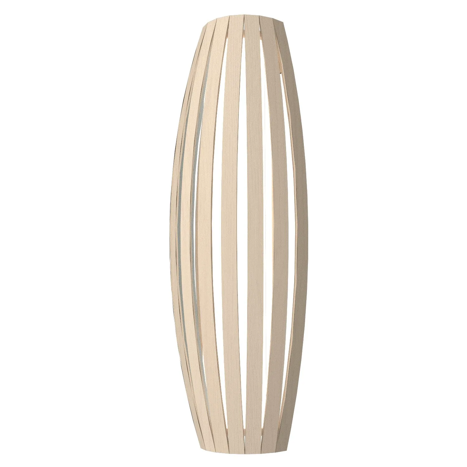 Barrel Three Light Wall Lamp in Organic Cappuccino