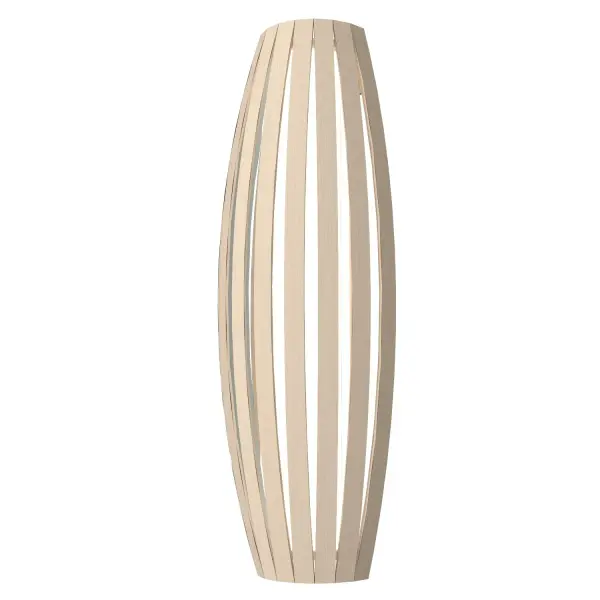 Barrel Three Light Wall Lamp in Organic Cappuccino