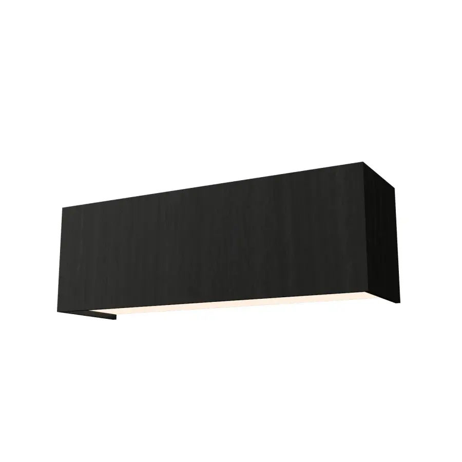Clean LED Wall Lamp in Charcoal