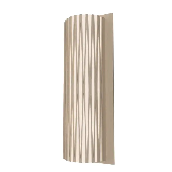 Living Hinges Two Light Wall Sconce in Organic Cappuccino
