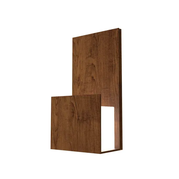Wooden decorative luminaire with contemporary, timeless design in natural wood veneer or Italian lacquer finish. Proudly made in Brazil, combining high-end technology and the irreplaceable manual finishing. Collection: Clean Designer: Studio Accord Finish: Imbuia Width: 3.74" Height: 11.81" Length: 5.91" Weight: 2.54 lb Extension from Wall: 3.71" Number of Bulbs: 2 Maximum Wattage: 7.00 W Bulb Base: G9 Light Source: LED Delivered Lumens: 550.00 lm CRI: 90 Voltage: 120.00 V Material: Wood veneer, MDF Country of Origin: Brazil Safety Listing: UL Safety Rating: Damp Connection: Hard Wired ADA LED Manufacturer Warranty: 5 Years Spec Sheet Instructions