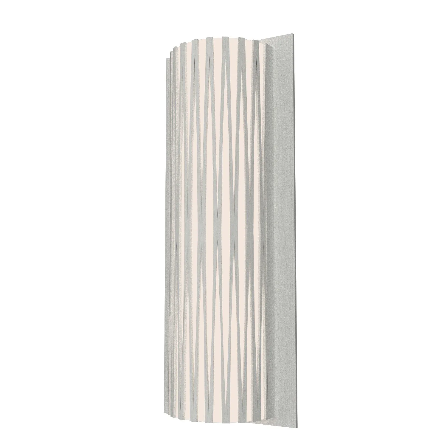 Living Hinges Two Light Wall Sconce in Organic White