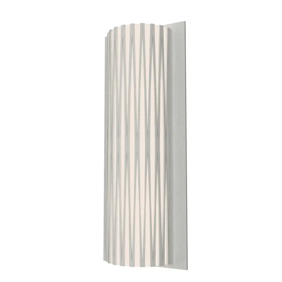 Living Hinges Two Light Wall Sconce in Organic White