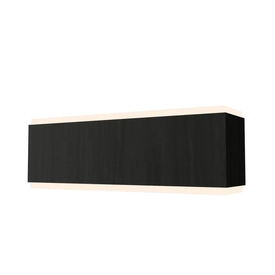 Clean LED Wall Lamp in Charcoal