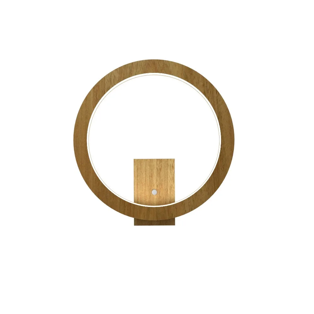 Frame LED Wall Lamp in Louro Freijo