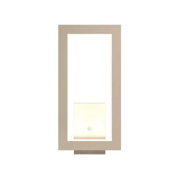 Frame LED Wall Lamp in Organic Cappuccino