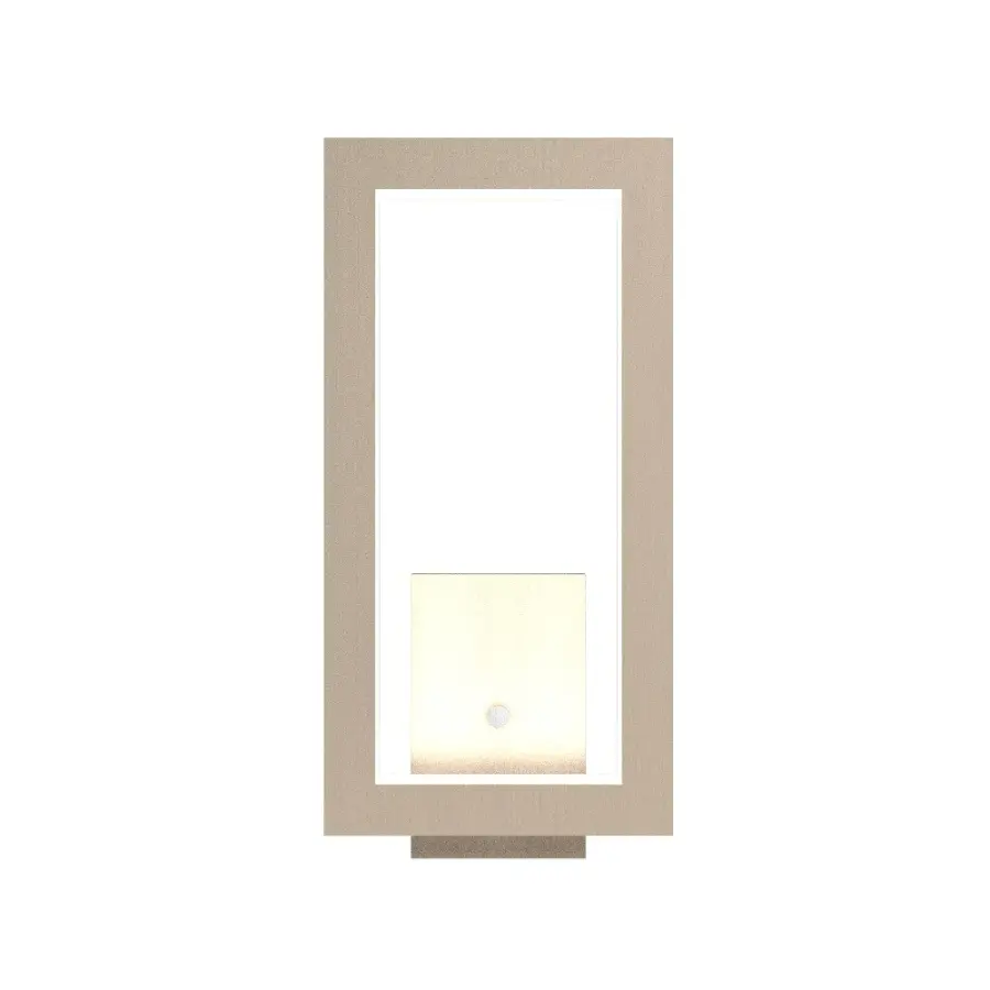 Frame LED Wall Lamp in Organic Cappuccino