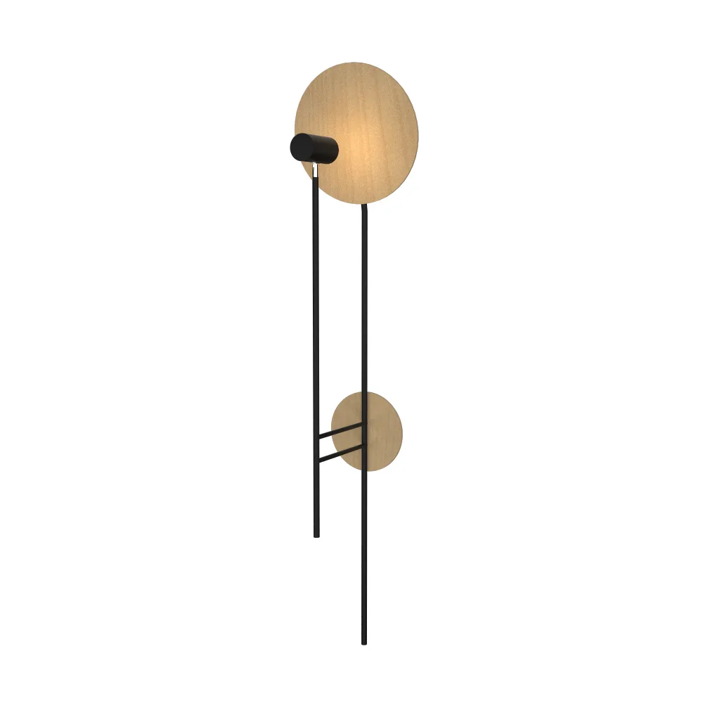 Dot One Light Wall Lamp in Maple
