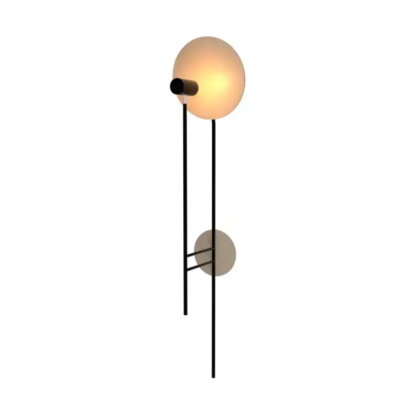 Dot One Light Wall Lamp in Organic Cappuccino