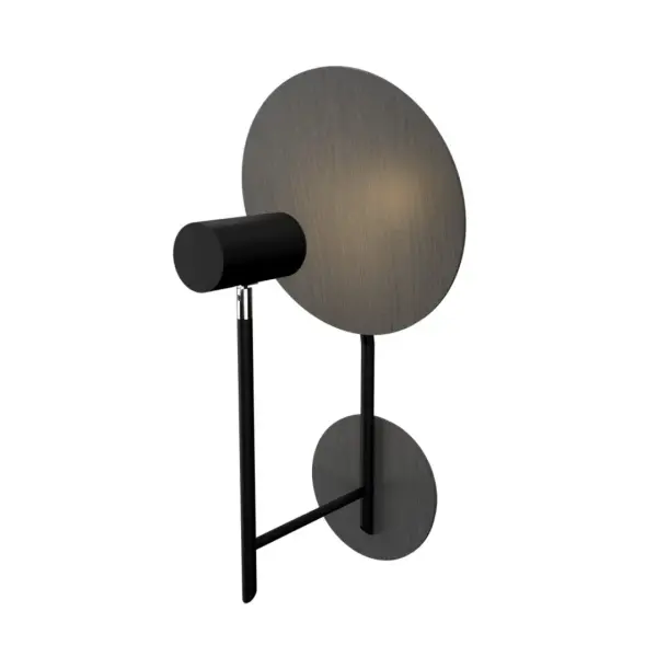 Dot One Light Wall Lamp in Organic Grey