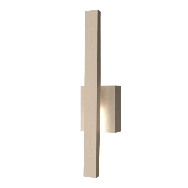 Clean LED Wall Lamp in Organic Cappuccino