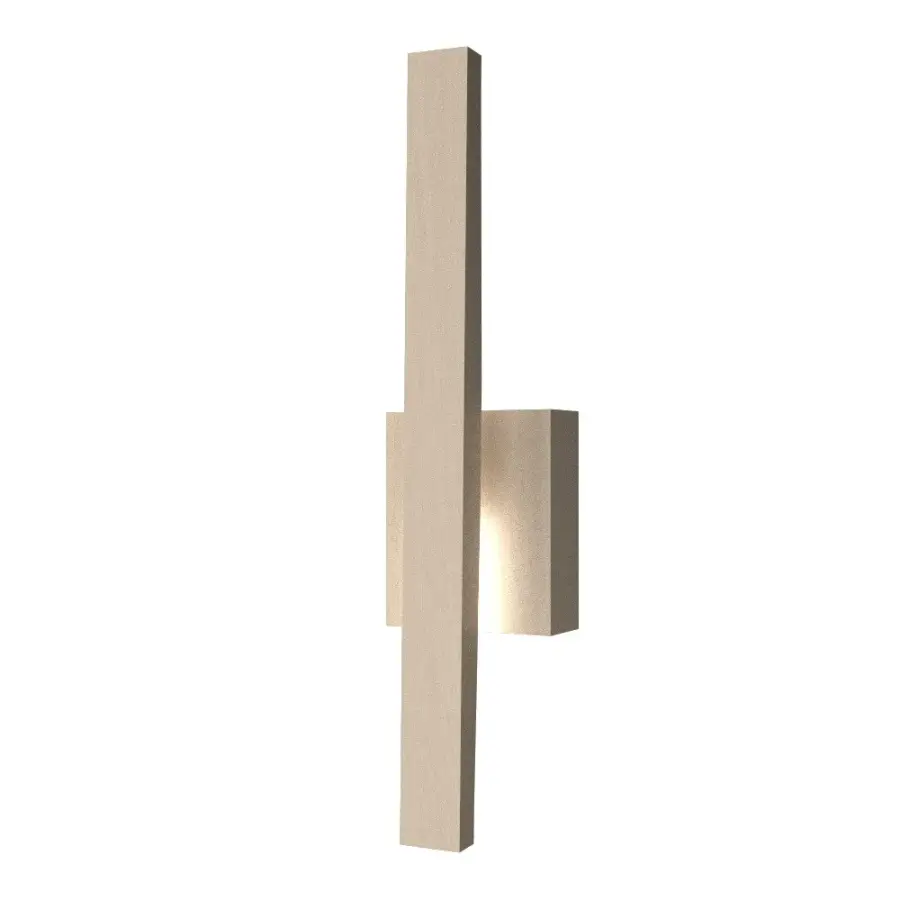 Clean LED Wall Lamp in Organic Cappuccino