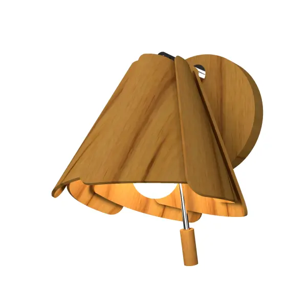 Wooden decorative luminaire with contemporary, timeless design in natural wood veneer or Italian lacquer finish. Proudly made in Brazil, combining high-end technology and the irreplaceable manual finishing. Collection: Fuchsia Designer: Studio Accord Finish: Teak Width: 8.66" Height: 8.86" Length: 7.48" Weight: 3.31 lb Extension from Wall: 8.19" Number of Bulbs: 1 Maximum Wattage: 25.00 W Bulb Type: A19 Bulb Base: E26 Light Source: LED CRI: 90 Voltage: 120.00 V Material: Wood veneer, MDF Country of Origin: Brazil Safety Listing: UL Safety Rating: Damp Connection: Hard Wired LED Manufacturer Warranty: 5 Years Spec Sheet Instructions