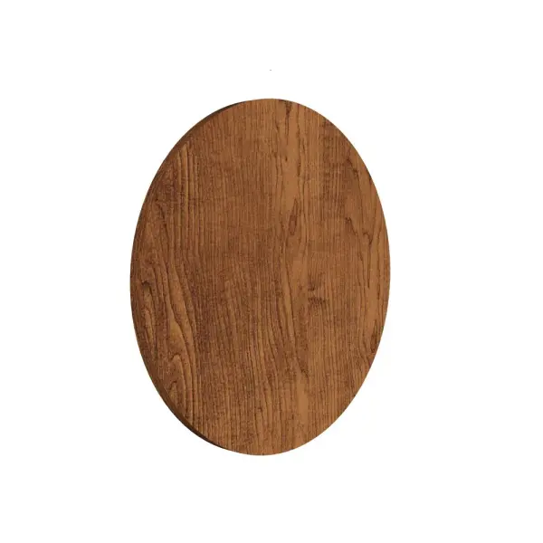 Wooden decorative luminaire with contemporary, timeless design in natural wood veneer or Italian lacquer finish. Proudly made in Brazil, combining high-end technology and the irreplaceable manual finishing. Collection: Clean Designer: Studio Accord Finish: Imbuia Width: 13.78" Weight: 1.76 lb Maximum Wattage: 11.50 W Bulb Base: Integrated Light Source: LED Light Output: 410.00 lm Delivered Lumens: 476.00 lm Color Temperature: 3000 K CRI: 90 Rated Average Life: 50,000 Voltage: 120.00 V Material: Wood veneer, MDF Country of Origin: Brazil Safety Listing: UL Safety Rating: Damp Connection: Hard Wired ADA LED Manufacturer Warranty: 5 Years Spec Sheet Instructions