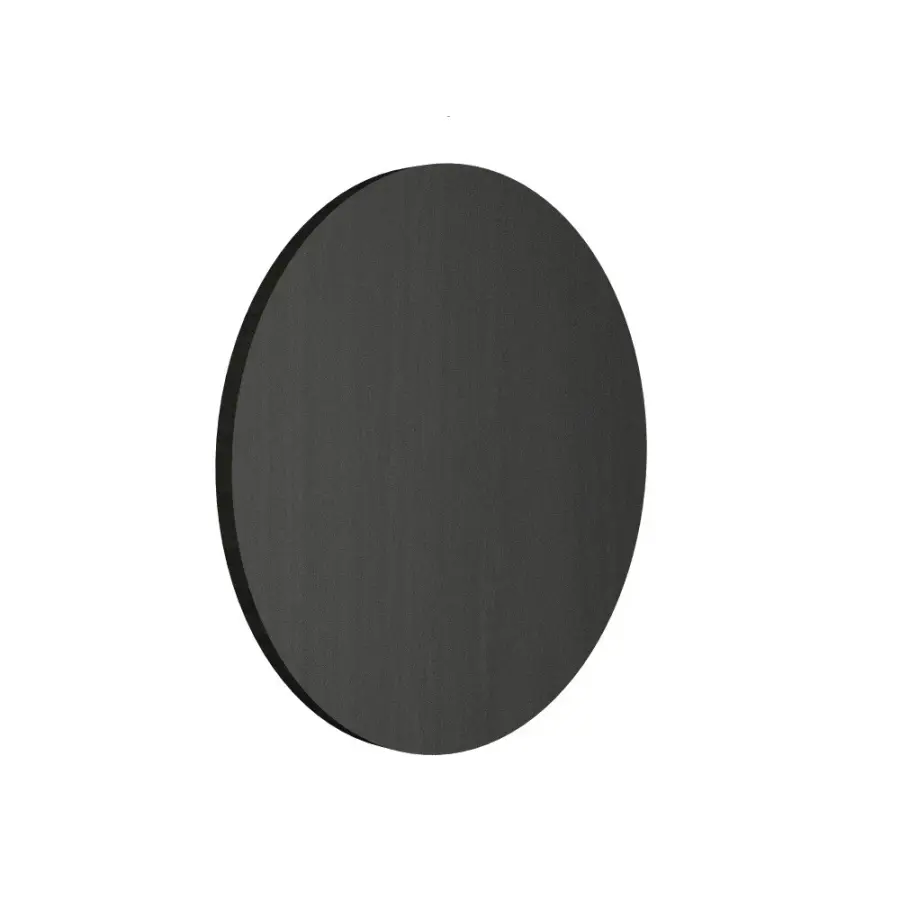 Clean LED Wall Lamp in Organic Black