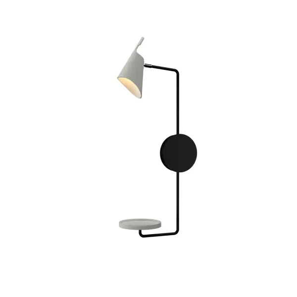 The Balance wall lamp brings a refined organic aesthetic with its clean white finish and compact profile. Perfect for creating ambient lighting in intimate spaces while adding a contemporary sculptural element.